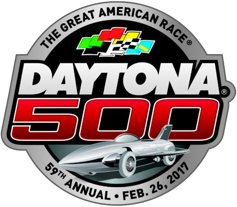 Daytona 500 2017 Primary Logo iron on transfers for clothing